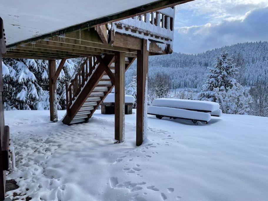 Chalet Situe Au Grand Valtin Villa Ban-sur-Meurthe-Clefcy Esterno foto